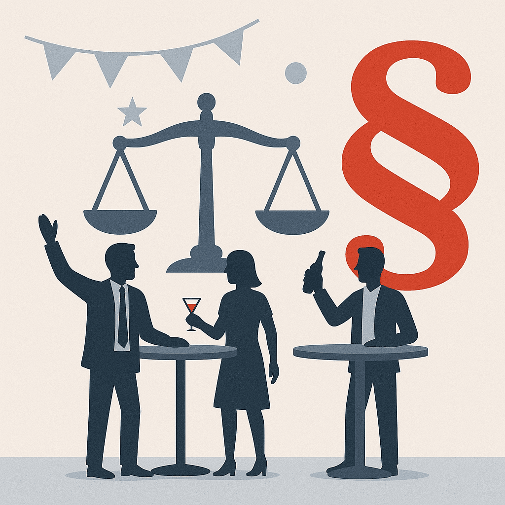 Rechtliche Grundlagen für betriebliche Events Rechtliche Grundlagen für betriebliche Events