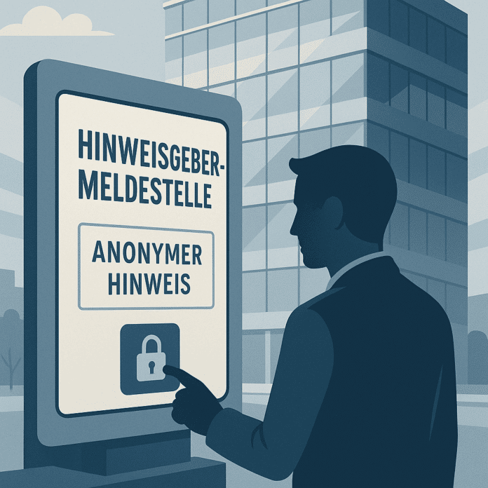 Hinweisgeber-Meldestelle für Whistleblowe Hinweisgeber-Meldestelle für Whistleblower
