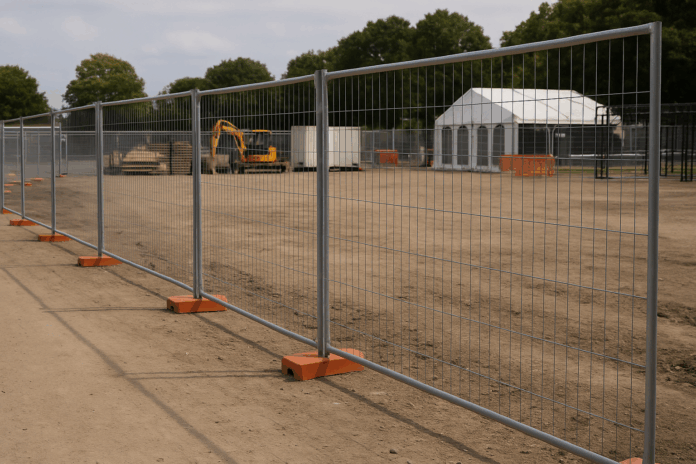 Rechtssichere Bauzäune für Baustelle und Event Rechtssichere Bauzäune für Baustelle und Event