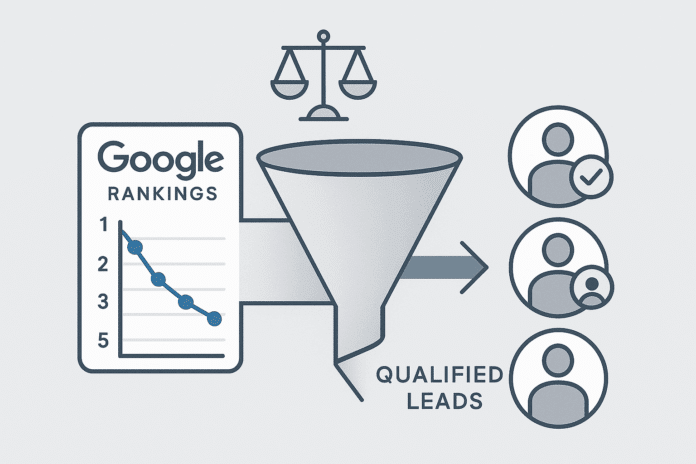 Google-Rankings zu qualifizierten Leads Google-Rankings zu qualifizierten Leads