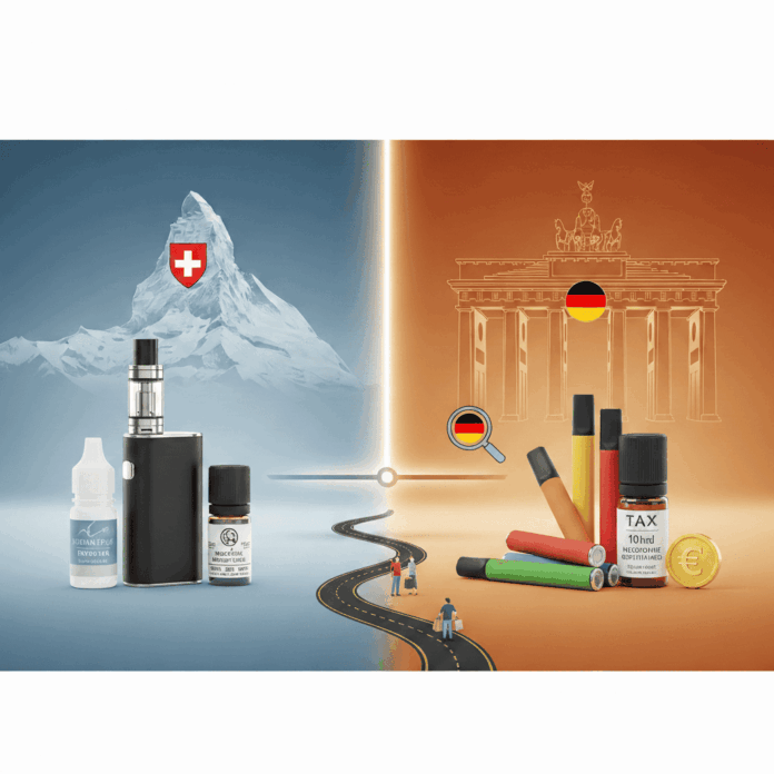 Rechtsvergleich E-Zigaretten