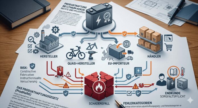 Produkthaftung Lithium-Akkus Produkthaftung Lithium-Akkus
