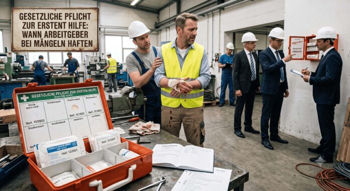 Gesetzliche Pflicht zur Ersten Hilfe Gesetzliche Pflicht zur Ersten Hilfe