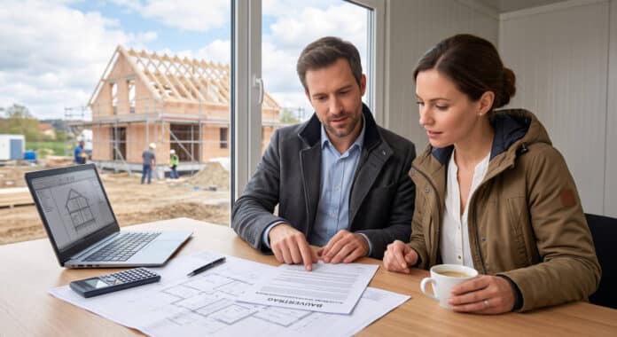 Eine juristisch fundierte Vertragsprüfung schützt Bauherren vor unerwarteten Kostenfallen und sichert die Einhaltung wichtiger Fertigstellungsfristen beim Hausbau.